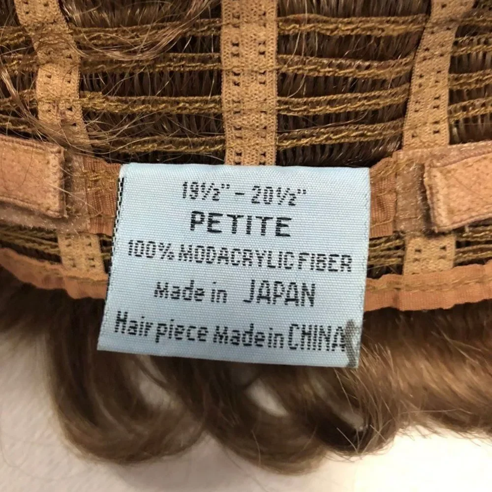 TWC Wig Petite Short Curly Hair Vintage